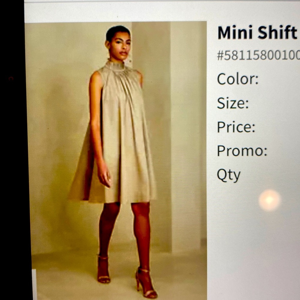 Women's banana republic mini shift dress